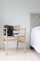 Billede af Bernstorffsminde Møbelfabrik BM2 Armstol SH: 46 cm - Sæbebehandlet Eg/Natur Flet