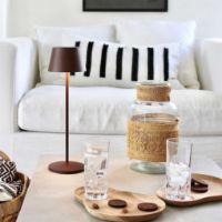 Billede af LOOM Design Modi Bordlampe H: 35,8 cm - Corten