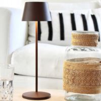 Billede af LOOM Design Modi Bordlampe H: 35,8 cm - Corten