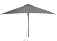 Billede af Cane-line Outdoor Habour Parasol Ø: 200 cm - Anthracite M. Parasolfod M. Hjul - Matt Grey Granite 