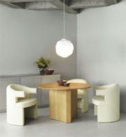 Billede af Normann Copenhagen Bue Spisebord Ø: 120 cm - Eg