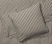 Billede af Juna Bæk&Bølge Sengetøj inkl. Pudebetræk 140x200 cm - Sort/Sand