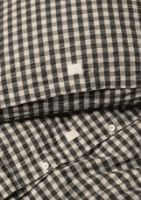 Billede af Juna Bæk&Bølge Sengetøj inkl. Pudebetræk 140x220 cm - Sort/Sand 