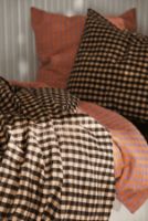 Billede af Juna Bæk&Bølge Sengetøj inkl. Pudebetræk 140x220 cm - Sort/Sand 