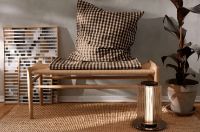 Billede af Juna Bæk&Bølge Sengetøj inkl. Pudebetræk 140x220 cm - Sort/Sand 