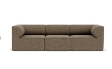 Billede af Audo Copenhagen Eave Modulsofa 86 3 Pers. L: 247 cm - Safire 0001 Black