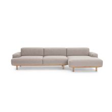 Billede af Bruunmunch Reason 2 Pers. Sofa m. Højre Chaiselong L: 288 cm - Re-Wool 218