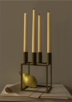 Billede af Audo Copenhagen Kubus 4 Stage 14x14 cm - Olive