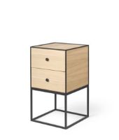 Billede af Audo Copenhagen Frame 35 35x35 cm inkl. 2 Skuffer - Eg