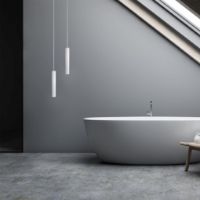 Billede af ANTIDARK Tube Pendant GU10 H: 40 cm - White