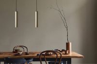 Billede af ANTIDARK Tube Flex Pendant GU10 H: 35 cm - Brass