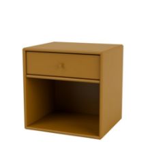 Billede af Montana Selection Dream Sengebord med ophængsbeslag 35,4x35,4x30 cm - 142 Amber