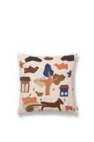 Billede af Ferm Living Village Cushion 40x40 cm - Off-White