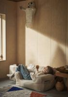 Billede af Ferm Living Billow Bean Bag 80x48x50cm - Off-White