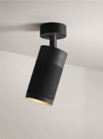 Billede af Thorup Copenhagen Patrone Ceiling Spot Canopy Ø: 6 cm - Black Browned Brass/Brass