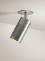 Billede af Thorup Copenhagen Patrone Recessed Ceiling Light Ø: 6 cm - Nickel Plated Brass/Brass