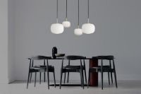 Billede af ANTIDARK Cuscino Pendant Small Ø: 15 cm - Glass/Brass