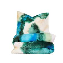 Billede af Auping Lagoon Sengetøj 140x220 cm - Blue/Green