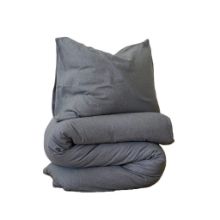 Billede af Auping Flannel Grey Sengetøj 140x220 cm - Grey