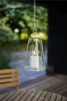 Billede af Sirius Albert LED Lanterne H: 23 cm - Hvid/Klar Glas