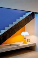 Billede af Lampefeber Pipistrello POP Bordlampe Ø: 55 cm - Yellow/Black