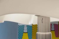 Billede af Lampefeber Pipistrello POP Bordlampe Ø: 40 cm - Yellow/Black