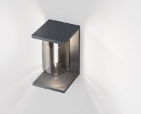 Billede af Lampefeber Dia Udendørs Væglampe H: 23 cm - Antracit