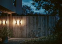 Billede af Lampefeber Dia Udendørs Væglampe H: 23 cm - Antracit