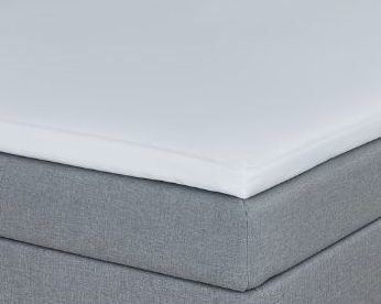 Billede af CPH Living Kuvertlagen Egyptisk Bomuldssatin 200x200x6 cm - Hvid