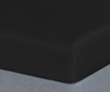 Billede af CPH Living Faconlagen Percale 180x200x30 cm - Sort