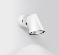 Billede af Lampefeber Stic Udendørs Spotlight Ø: 10 cm - Hvid