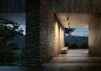 Billede af Lampefeber Stic Udendørs Spotlight Ø: 10 cm - Sort