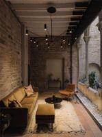 Billede af Lampefeber The W Pendel Ø: 120-200cm - Sort/Terracotta
