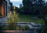 Billede af Lampefeber Reed Solar Udendørs Lampe H: 150 cm - Sort