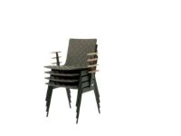 Billede af &Tradition Ville AV34 Andersen & Voll Outdoor Armchair SH: 46 cm - Warm Black