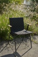 Billede af &Tradition Ville AV34 Andersen & Voll Outdoor Armchair SH: 46 cm - Warm Black