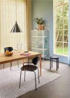 Billede af Hübsch Arch Dining Chair SH: 47 cm - Black   OUTLET