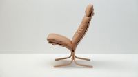 Billede af LK Hjelle Siesta Classic Lænestol Høj SH: 45 cm - Nature/Hemsen Anilin Sand