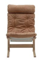 Billede af LK Hjelle Siesta Classic Lænestol Høj SH: 45 cm - Nature/Dunes Camel