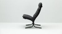 Billede af LK Hjelle Siesta Classic Lænestol Høj SH: 45 cm - Black/Vintage Black Soft