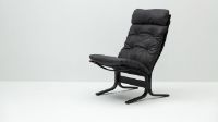 Billede af LK Hjelle Siesta Classic Lænestol Høj SH: 45 cm - Black/Vintage Black Soft