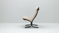 Billede af LK Hjelle Siesta Classic Lænestol Høj SH: 45 cm - Black/Prescott Ivory