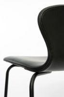 Billede af Bruunmunch PLAYchair Bar LowBack Fully Upholstered  - Black/Black Basic Leather