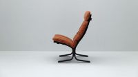 Billede af LK Hjelle Siesta Classic Lænestol Høj SH: 45 cm - Black/Dunes Rust