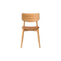 Billede af Bruunmunch Chiara Chair - Massiv Eg/Brandy Aniline Læderc 