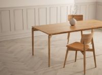 Billede af Bruunmunch Chiara Chair - Massiv Eg/Brandy Aniline Læderc 