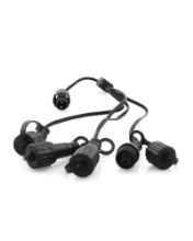 Billede af Sirius Top-Line 4-split L: 30 cm - Sort