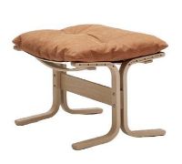 Billede af LK Hjelle Siesta Classic Fodskammel H: 45 cm - Nature/Dunes Cognac