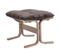 Billede af LK Hjelle Siesta Classic Fodskammel H: 45 cm - Nature/Dunes Dark Brown