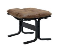 Billede af LK Hjelle Siesta Classic Fodskammel H: 45 cm - Black/Vintage Rangers